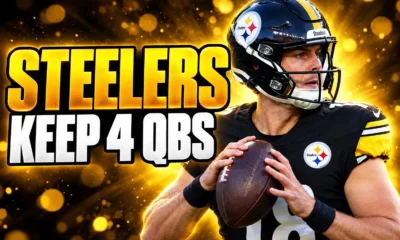 Steelers keep four QBs Rodgers Rudolph Howard Allar