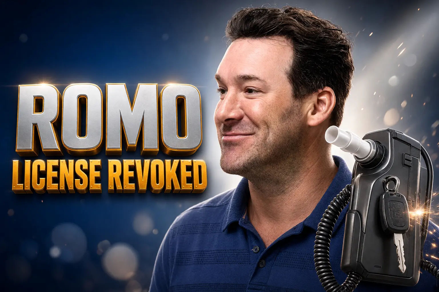Tony Romo OWI plea Wisconsin license revoked six months