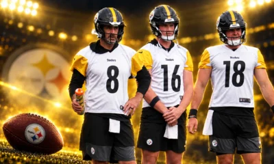 Steelers keep four quarterbacks on 53-man roster