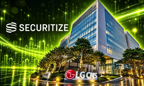 Securitize LG CNS Korea token memorandum
