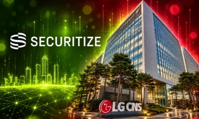 Securitize LG CNS Korea token rails MOU