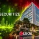 Securitize LG CNS Korea token rails MOU